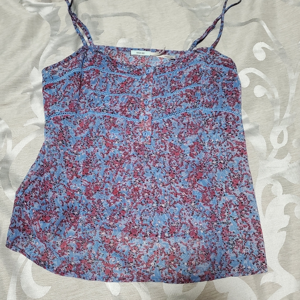 Sheer tank top